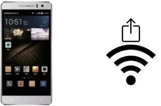 Générer un QR code avec la clé Wifi sur un Landvo L600 Pro