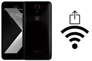 Générer un QR code avec la clé Wifi sur un Lanix Ilium L1120