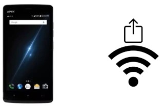 Générer un QR code avec la clé Wifi sur un Lanix Ilium LT510