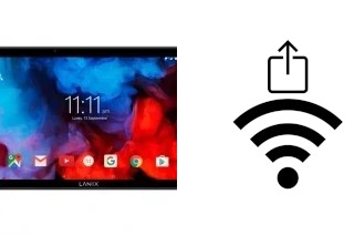 Générer un QR code avec la clé Wifi sur un Lanix Ilium PAD RX10 LTE