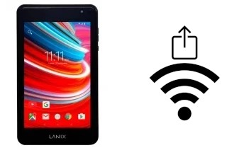 Générer un QR code avec la clé Wifi sur un Lanix Ilium PAD RX7