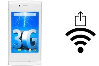 Générer un QR code avec la clé Wifi sur un Lava 3G 354