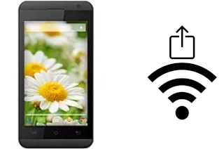 Générer un QR code avec la clé Wifi sur un Lava 3G 415