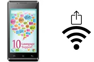 Générer un QR code avec la clé Wifi sur un Lava Iris 402e