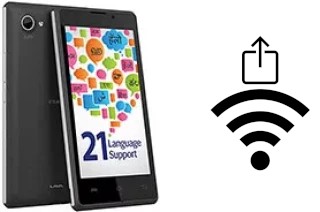 Générer un QR code avec la clé Wifi sur un Lava Iris 465