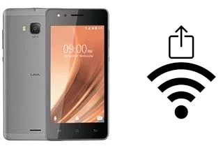 Générer un QR code avec la clé Wifi sur un Lava A68