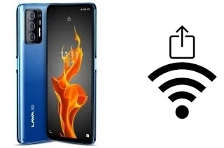 Générer un QR code avec la clé Wifi sur un Lava AGNI 5G