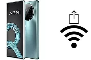 Générer un QR code avec la clé Wifi sur un Lava Agni 2