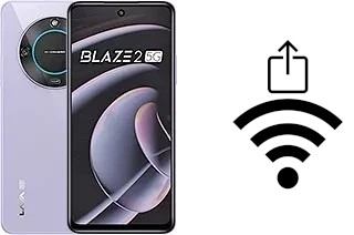 Générer un QR code avec la clé Wifi sur un Lava Blaze 2 5G