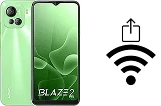 Générer un QR code avec la clé Wifi sur un Lava Blaze 2 Pro