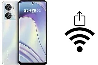 Générer un QR code avec la clé Wifi sur un Lava Blaze Pro 5G