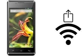 Générer un QR code avec la clé Wifi sur un Lava Iris 401