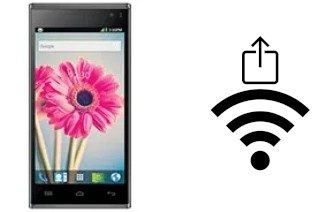 Générer un QR code avec la clé Wifi sur un Lava Iris 504q+