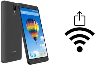 Générer un QR code avec la clé Wifi sur un Lava Iris Fuel F2