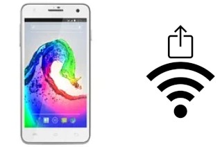 Générer un QR code avec la clé Wifi sur un Lava Iris X5