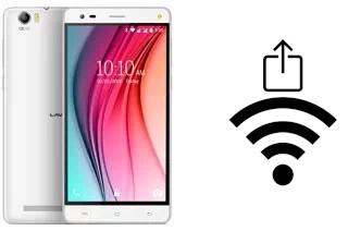 Générer un QR code avec la clé Wifi sur un Lava V5