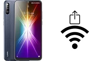 Générer un QR code avec la clé Wifi sur un Lava X2