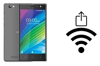 Générer un QR code avec la clé Wifi sur un Lava X41 Plus