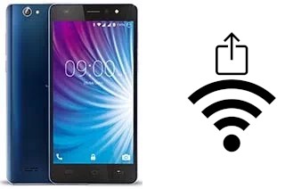 Générer un QR code avec la clé Wifi sur un Lava X50