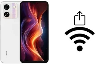 Comment générer un QR code avec le clé de sécurité réseau Wifi sur un Lava Yuva Star