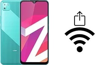 Générer un QR code avec la clé Wifi sur un Lava Z2 Max