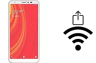 Générer un QR code avec la clé Wifi sur un Lava Z61