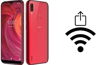 Générer un QR code avec la clé Wifi sur un Lava Z71