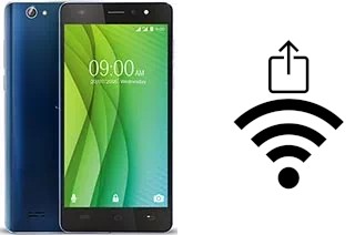 Générer un QR code avec la clé Wifi sur un Lava X50 Plus