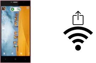 Générer un QR code avec la clé Wifi sur un Leagoo Alfa 1