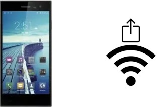 Générer un QR code avec la clé Wifi sur un Leagoo Lead 1