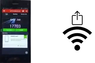 Générer un QR code avec la clé Wifi sur un Leagoo Lead 3