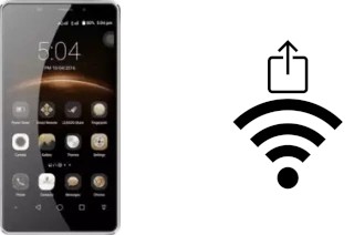 Générer un QR code avec la clé Wifi sur un Leagoo M8