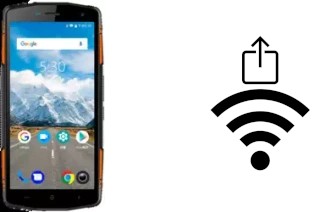 Générer un QR code avec la clé Wifi sur un Leagoo XRover