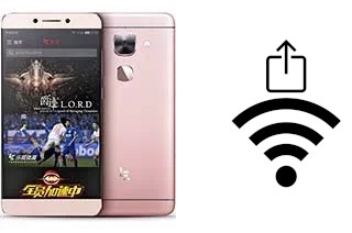 Générer un QR code avec la clé Wifi sur un LeEco Le Max 2