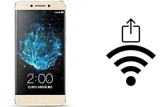 Générer un QR code avec la clé Wifi sur un LeEco Le Pro3