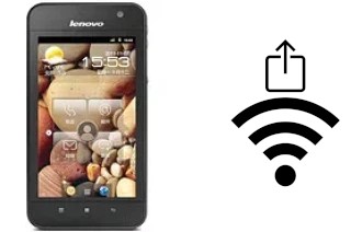 Générer un QR code avec la clé Wifi sur un Lenovo LePad S2005