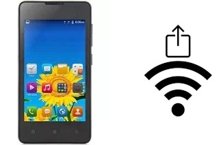 Générer un QR code avec la clé Wifi sur un Lenovo A1900