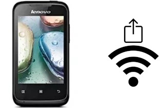 Générer un QR code avec la clé Wifi sur un Lenovo A269i