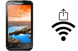 Générer un QR code avec la clé Wifi sur un Lenovo A316i