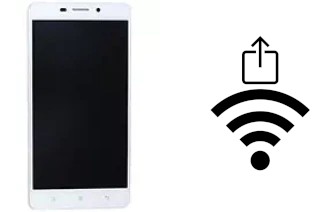 Générer un QR code avec la clé Wifi sur un Lenovo A5860