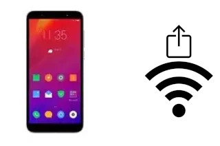 Générer un QR code avec la clé Wifi sur un Lenovo A5s