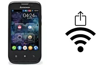 Générer un QR code avec la clé Wifi sur un Lenovo A60+