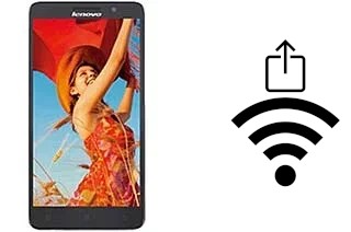 Générer un QR code avec la clé Wifi sur un Lenovo A616