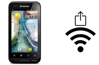 Générer un QR code avec la clé Wifi sur un Lenovo A660