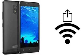 Générer un QR code avec la clé Wifi sur un Lenovo A6600