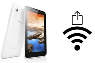 Générer un QR code avec la clé Wifi sur un Lenovo A7-30 A3300