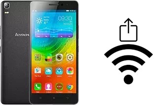 Générer un QR code avec la clé Wifi sur un Lenovo A7000 Plus