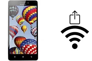 Générer un QR code avec la clé Wifi sur un Lenovo A7000 Turbo