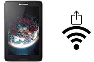 Générer un QR code avec la clé Wifi sur un Lenovo A8-50 A5500