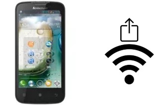 Générer un QR code avec la clé Wifi sur un Lenovo A830